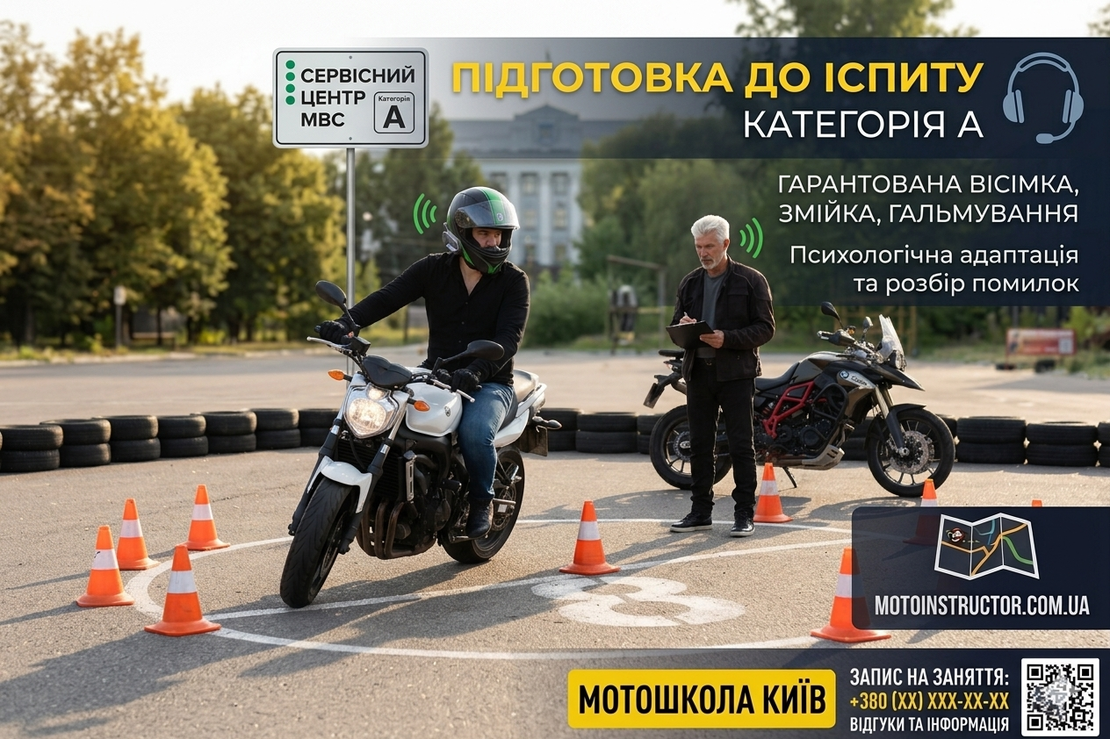 Підготовка до іспиту в сервісному центрі МВС